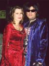 Steve Gorospe and wife Nicole at Seacrets in Ocean City, Maryland for Halloween 2004. A vampire and a rock star.  A perfect match.