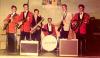 The Offbeats circa 1958.  Left to right: Henry Pujol (bass), Bobby Hancock (guitar), Chuck Blonde (sax), Jerry Wallmark (drums), John Broaddus (sax), Ernie Gorospe (guitar).